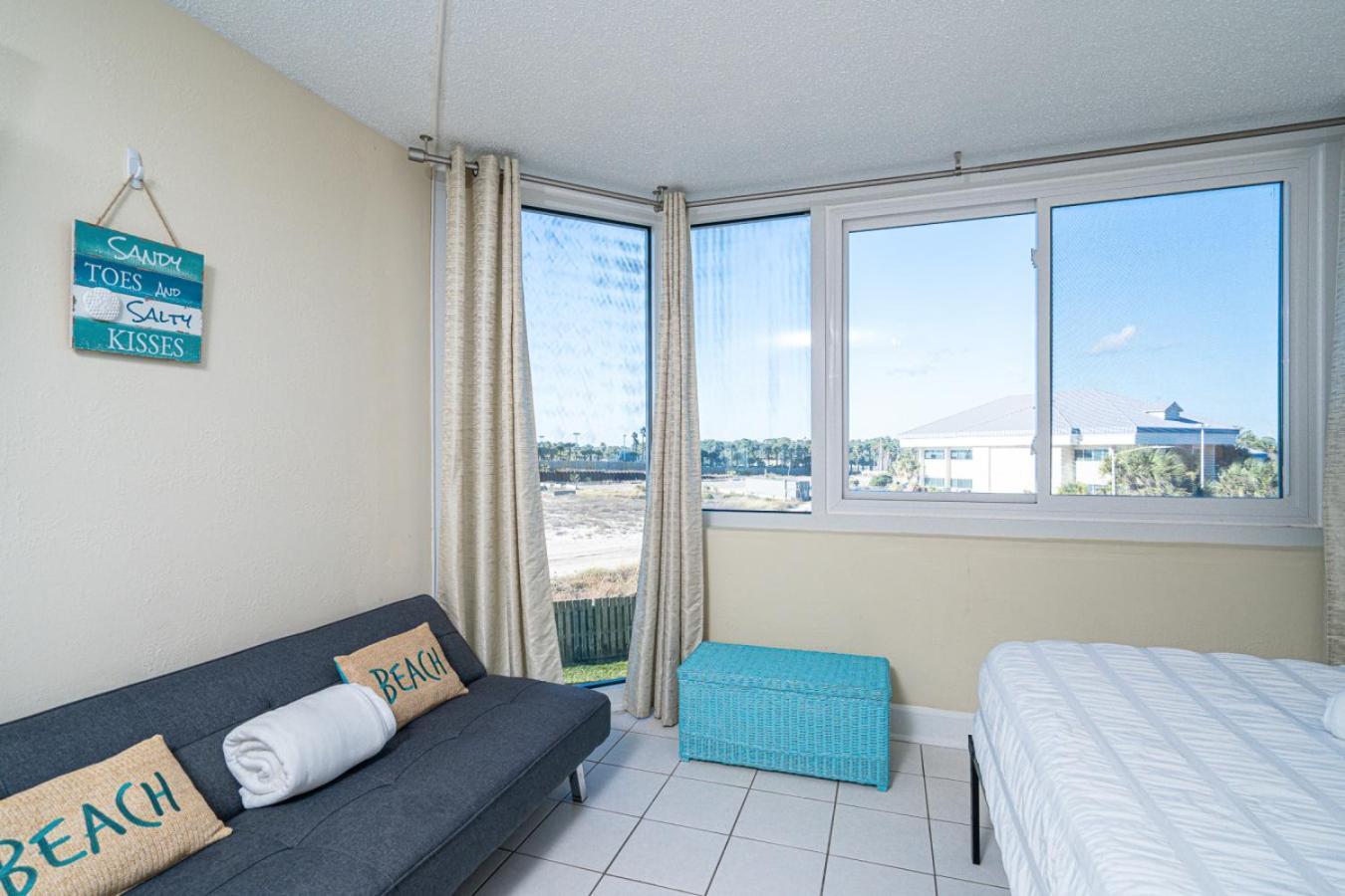 Seas The Day - Top Of The Gulf 320 - Beach Front Resort - Free Beach Chair Service Panama City Beach Buitenkant foto