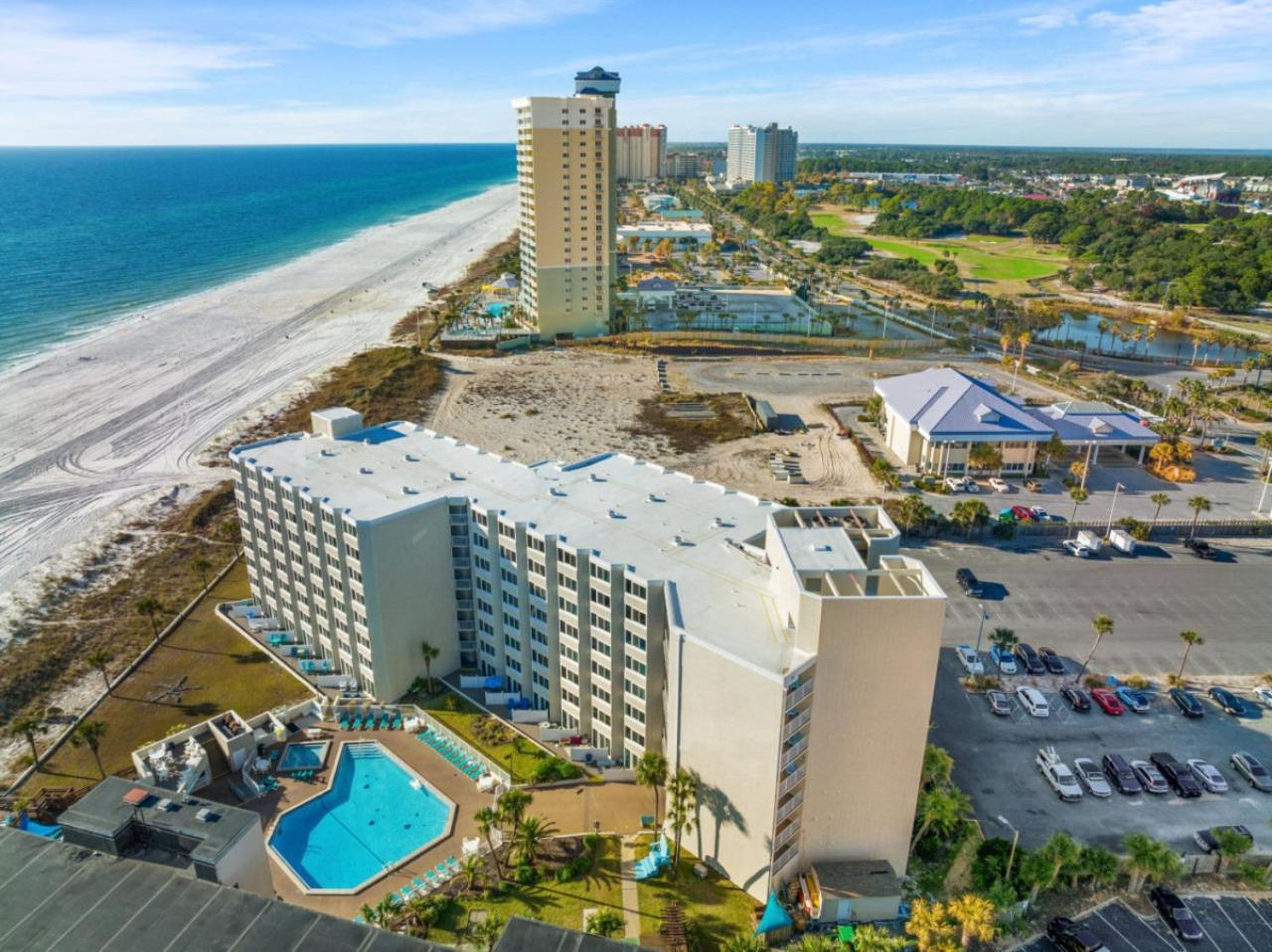 Seas The Day - Top Of The Gulf 320 - Beach Front Resort - Free Beach Chair Service Panama City Beach Buitenkant foto